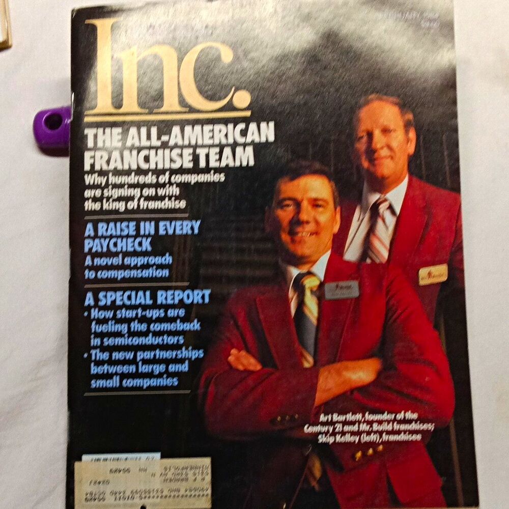 Vintage Inc Magazine Issued In Feb Of 84
